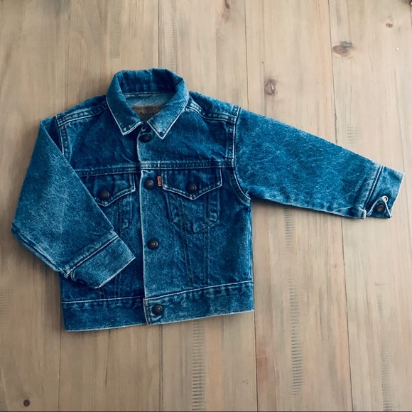 orange tab trucker jacket